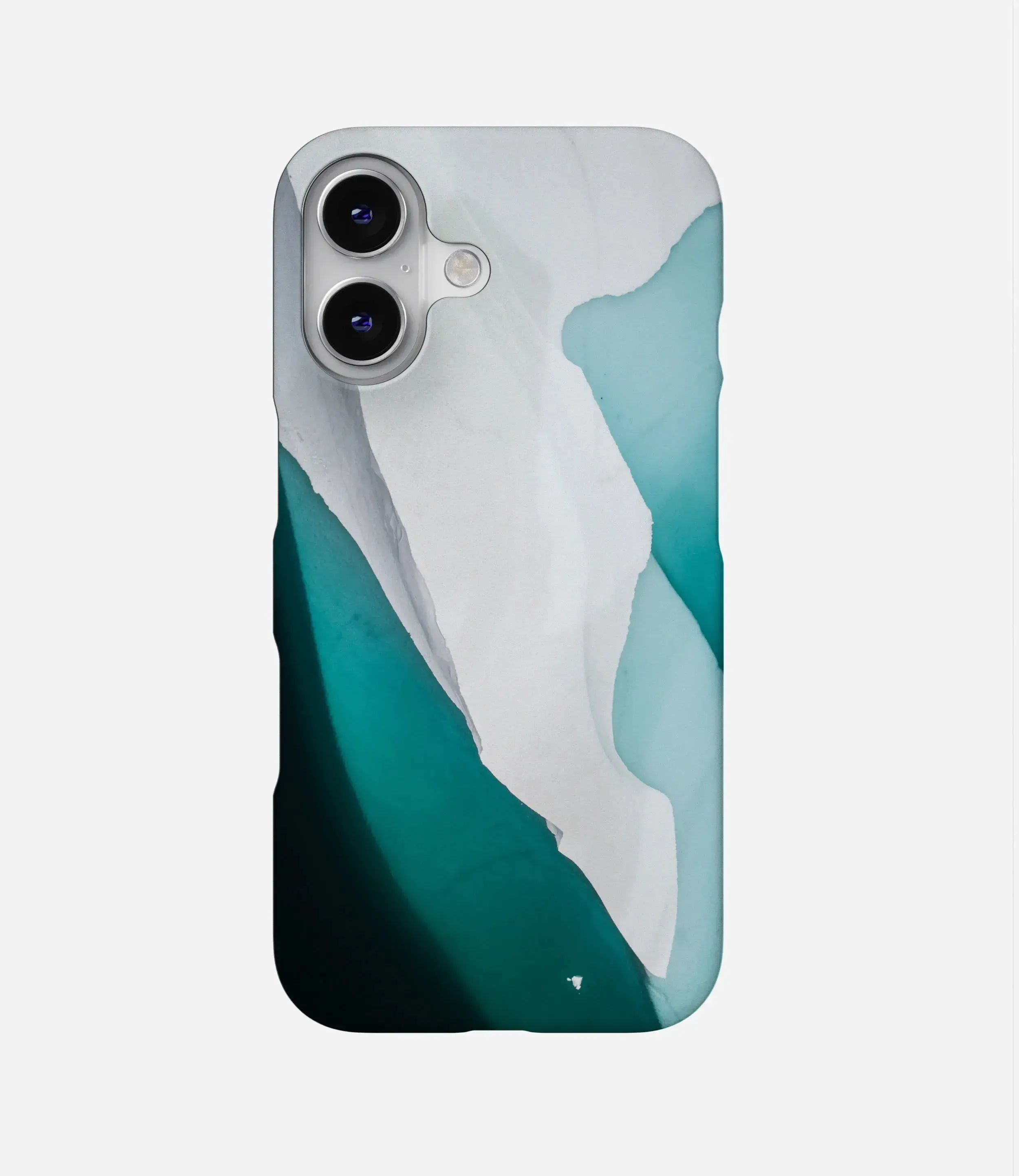 Green Stone Marble Print Case