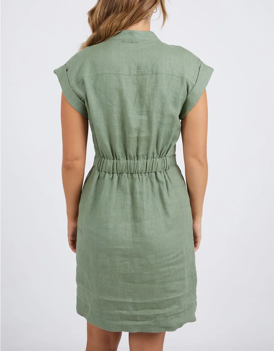 Harlow Dress - Khaki