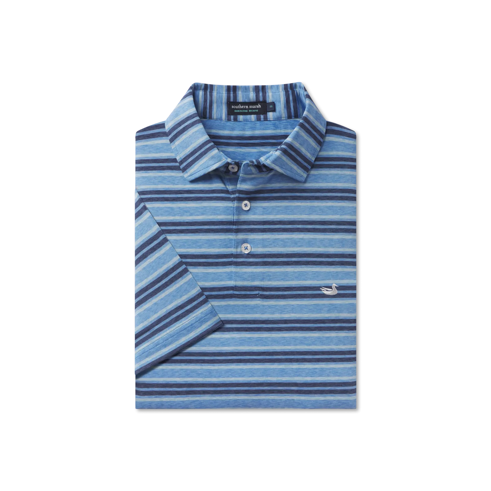 Havana Performance Polo - Zapata Stripe