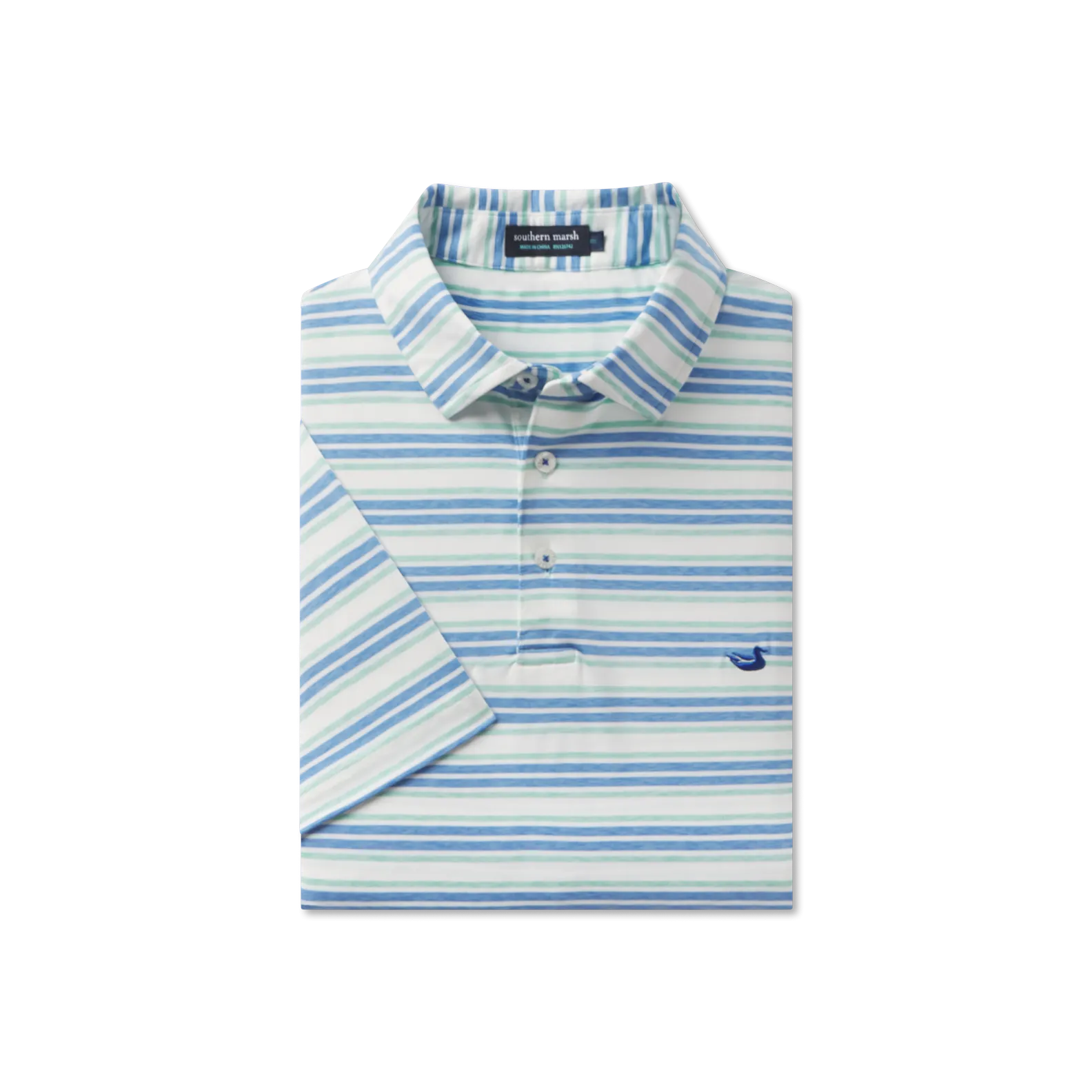 Havana Performance Polo - Zapata Stripe