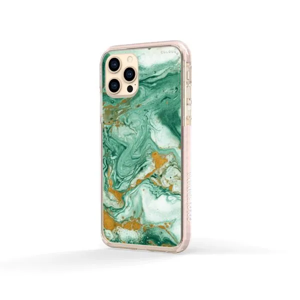 iPhone Case - Green Marble