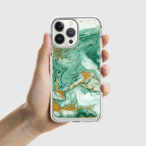 iPhone Case - Green Marble