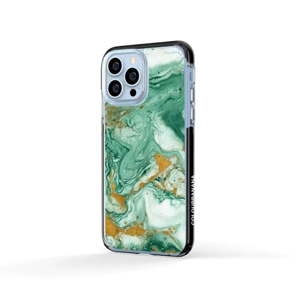 iPhone Case - Green Marble