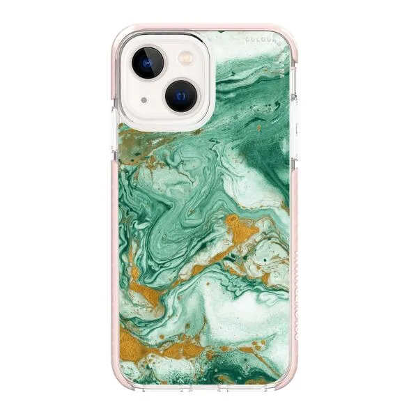 iPhone Case - Green Marble