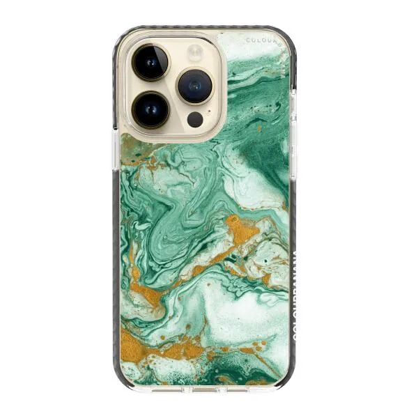 iPhone Case - Green Marble