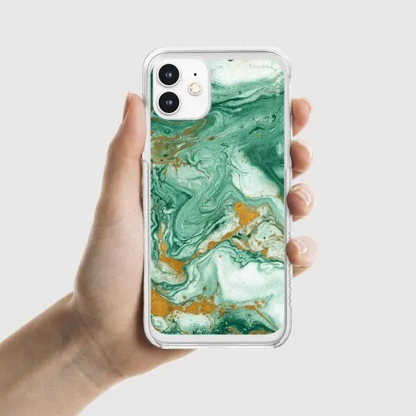 iPhone Case - Green Marble