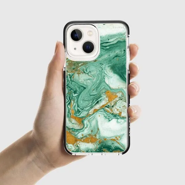 iPhone Case - Green Marble