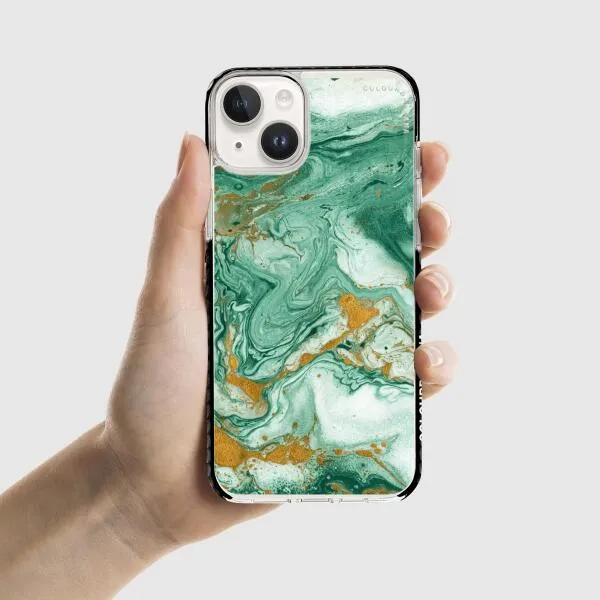 iPhone Case - Green Marble