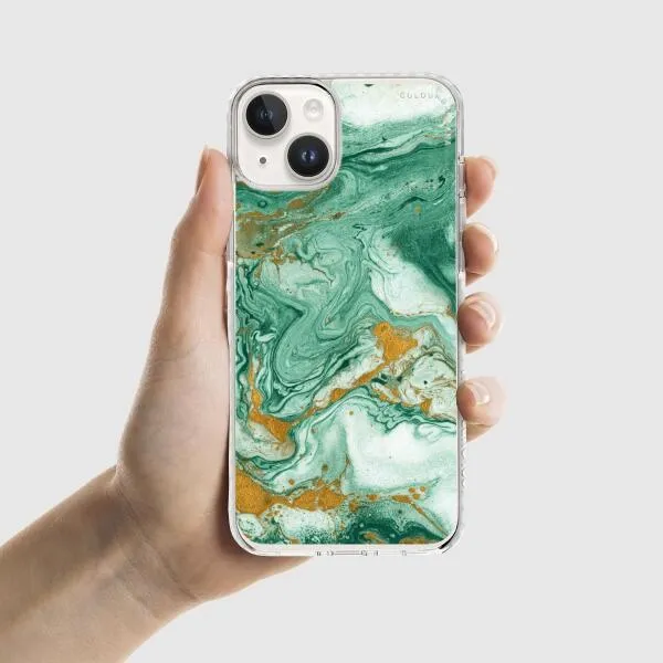 iPhone Case - Green Marble