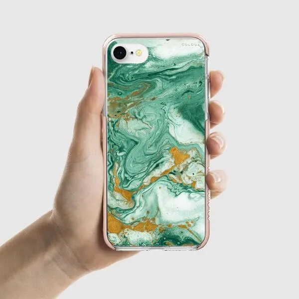 iPhone Case - Green Marble