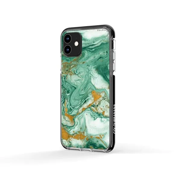 iPhone Case - Green Marble