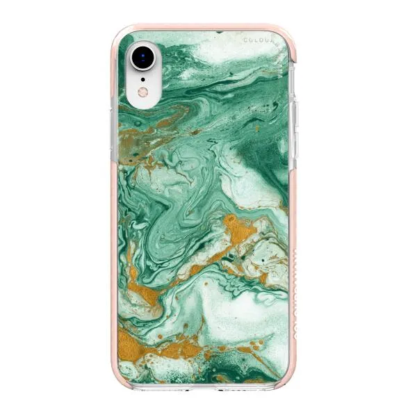 iPhone Case - Green Marble