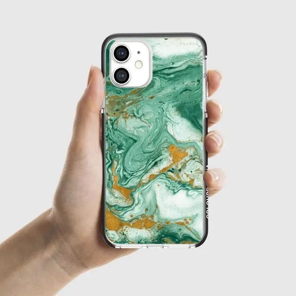 iPhone Case - Green Marble