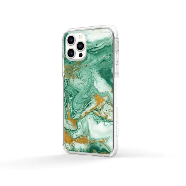 iPhone Case - Green Marble