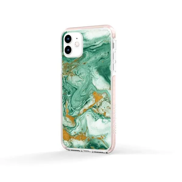 iPhone Case - Green Marble