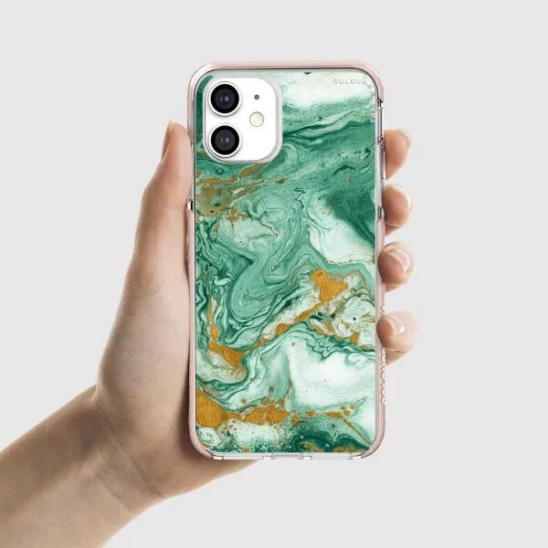 iPhone Case - Green Marble