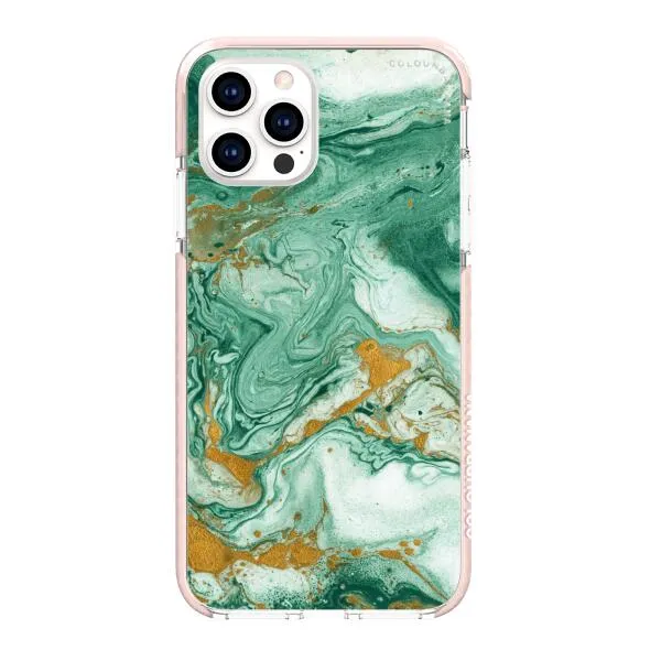 iPhone Case - Green Marble