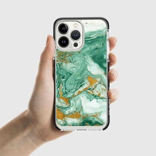 iPhone Case - Green Marble