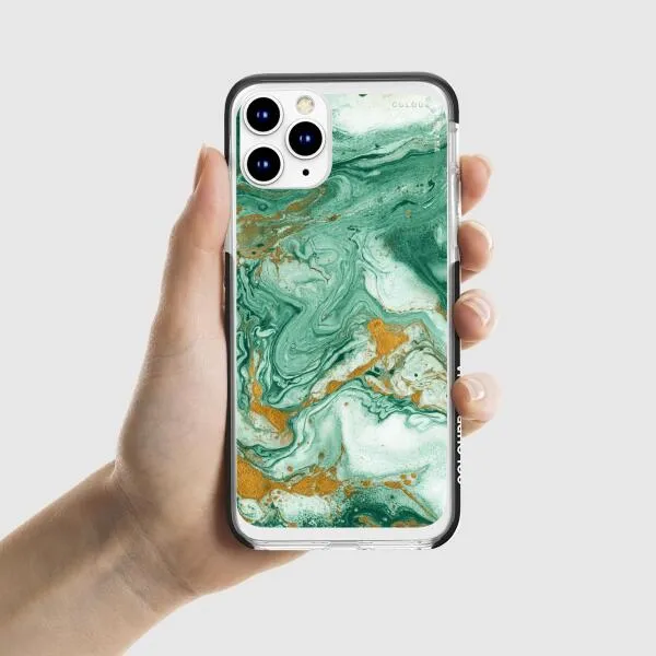 iPhone Case - Green Marble