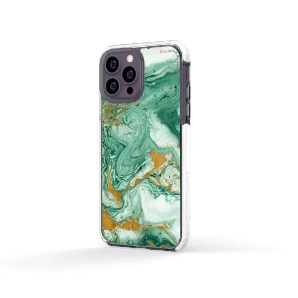 iPhone Case - Green Marble