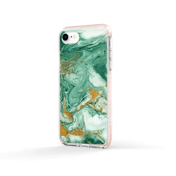 iPhone Case - Green Marble