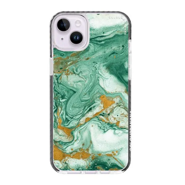 iPhone Case - Green Marble