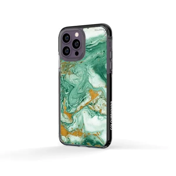 iPhone Case - Green Marble