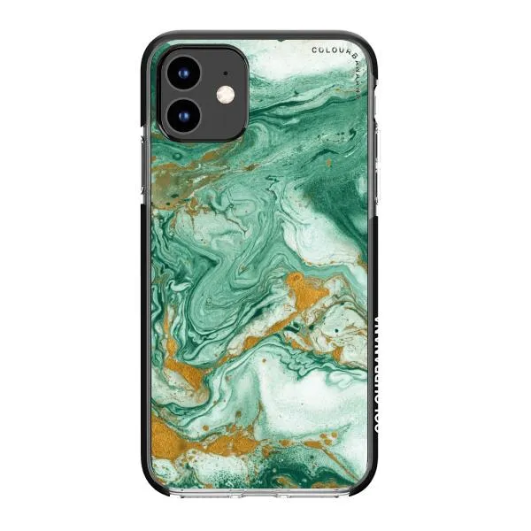 iPhone Case - Green Marble