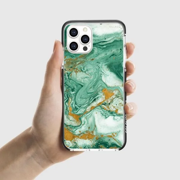 iPhone Case - Green Marble