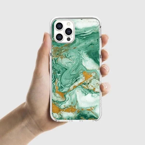 iPhone Case - Green Marble