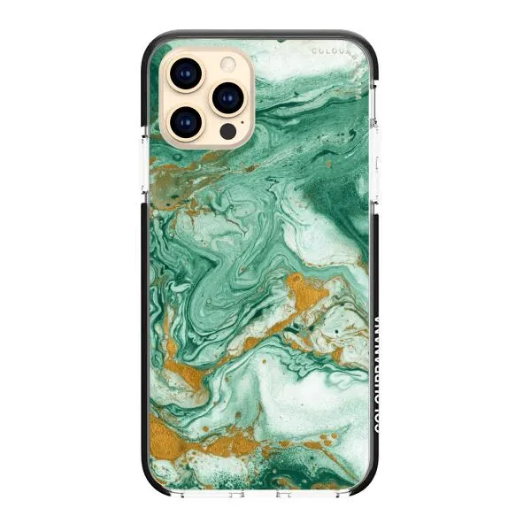 iPhone Case - Green Marble