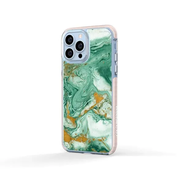 iPhone Case - Green Marble