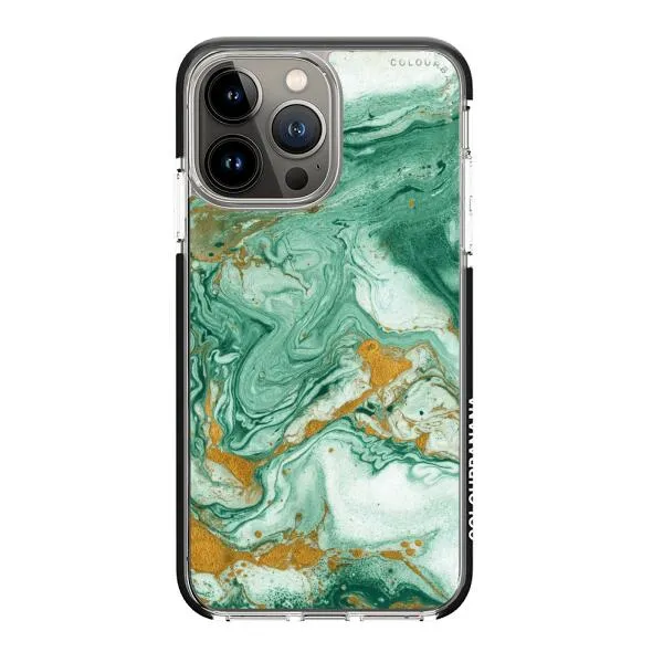 iPhone Case - Green Marble