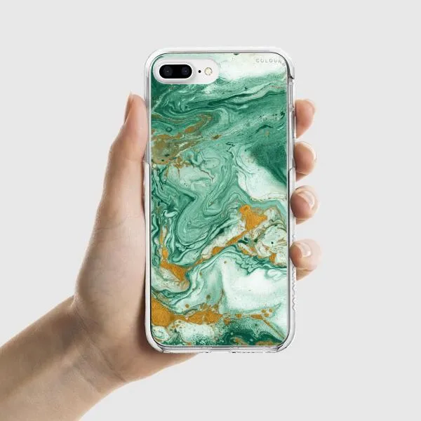 iPhone Case - Green Marble