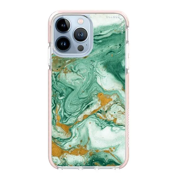 iPhone Case - Green Marble