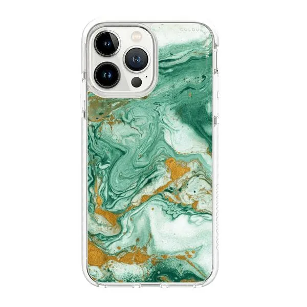 iPhone Case - Green Marble