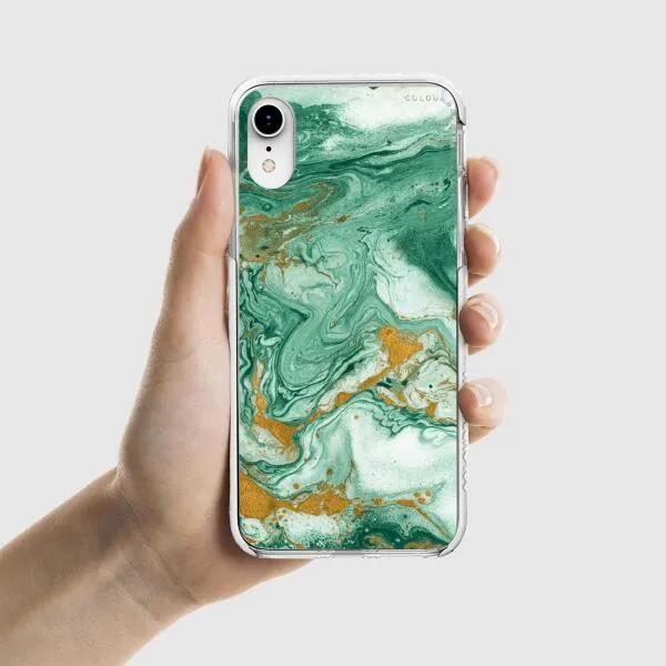 iPhone Case - Green Marble