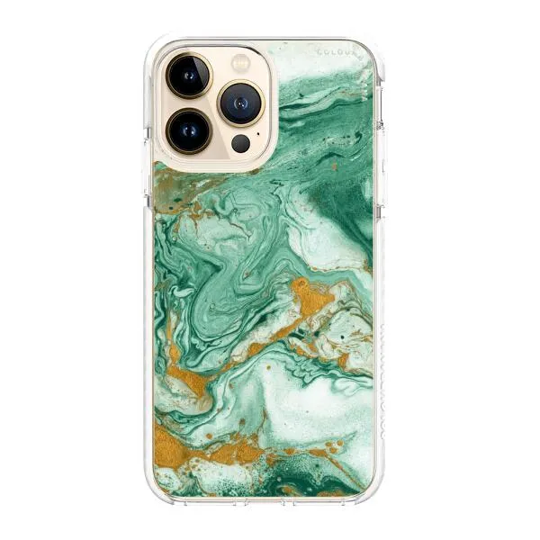 iPhone Case - Green Marble