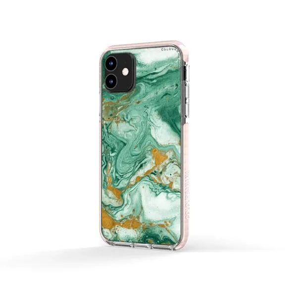 iPhone Case - Green Marble