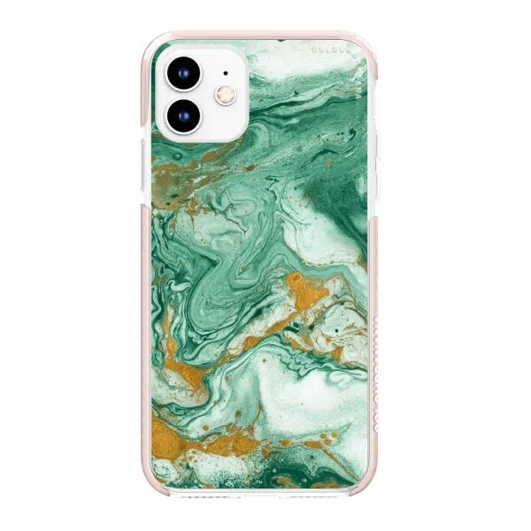 iPhone Case - Green Marble