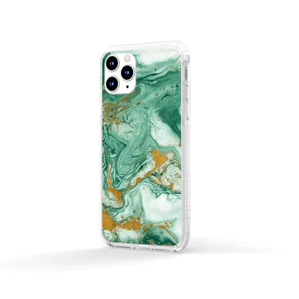 iPhone Case - Green Marble