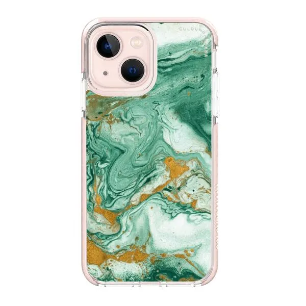 iPhone Case - Green Marble