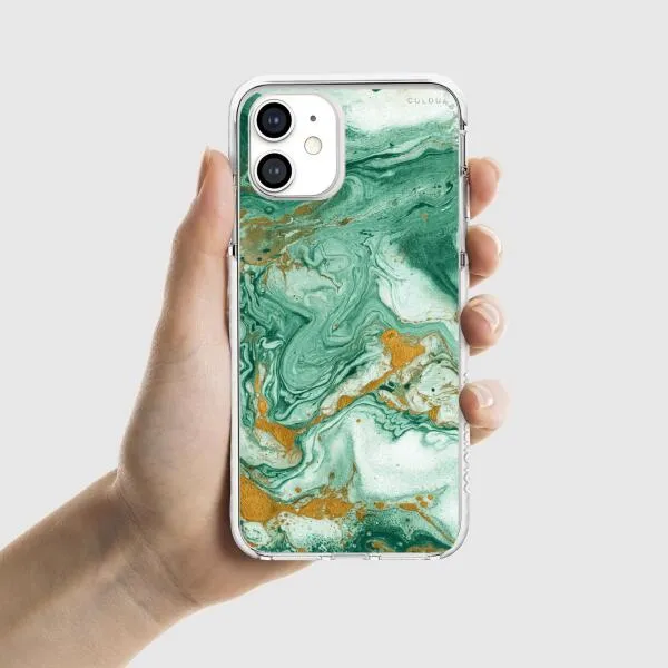 iPhone Case - Green Marble