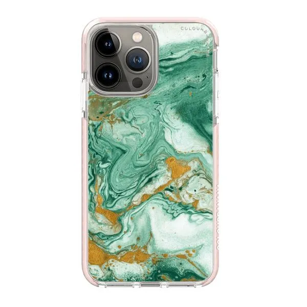 iPhone Case - Green Marble