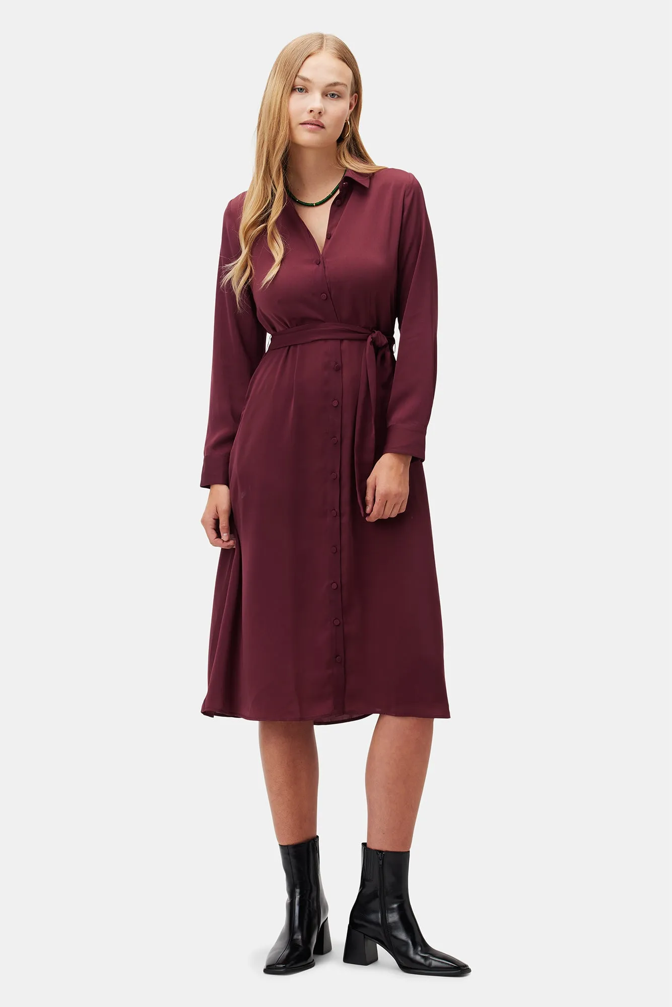 Joyce Dress - Plum