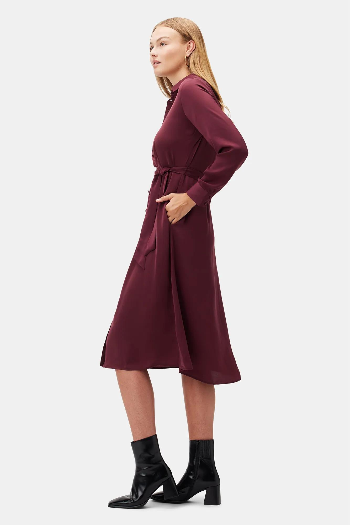 Joyce Dress - Plum