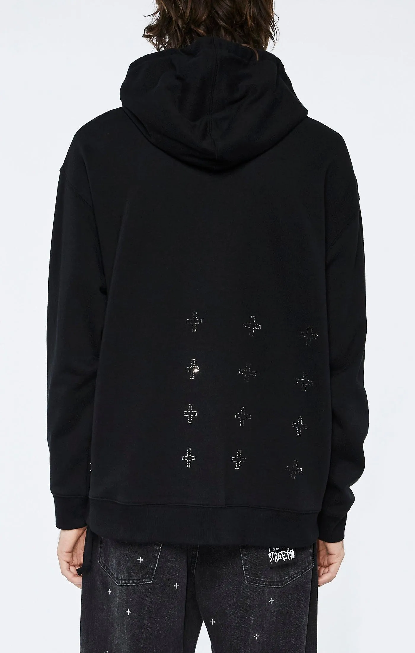 KSUBI Krystal Bling Biggie Hoodie