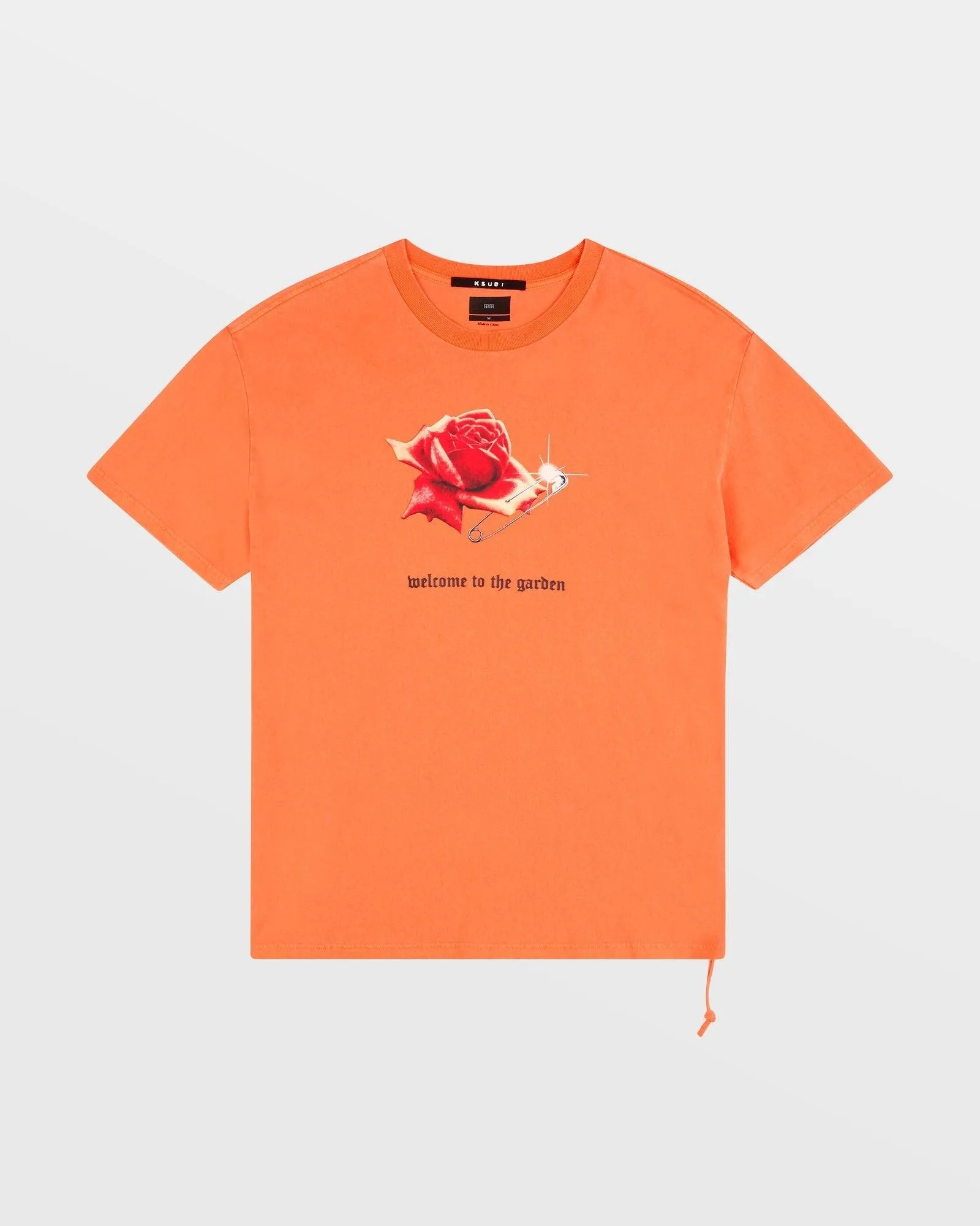 KSUBI Rose Garden Biggie SS Tee Fireball