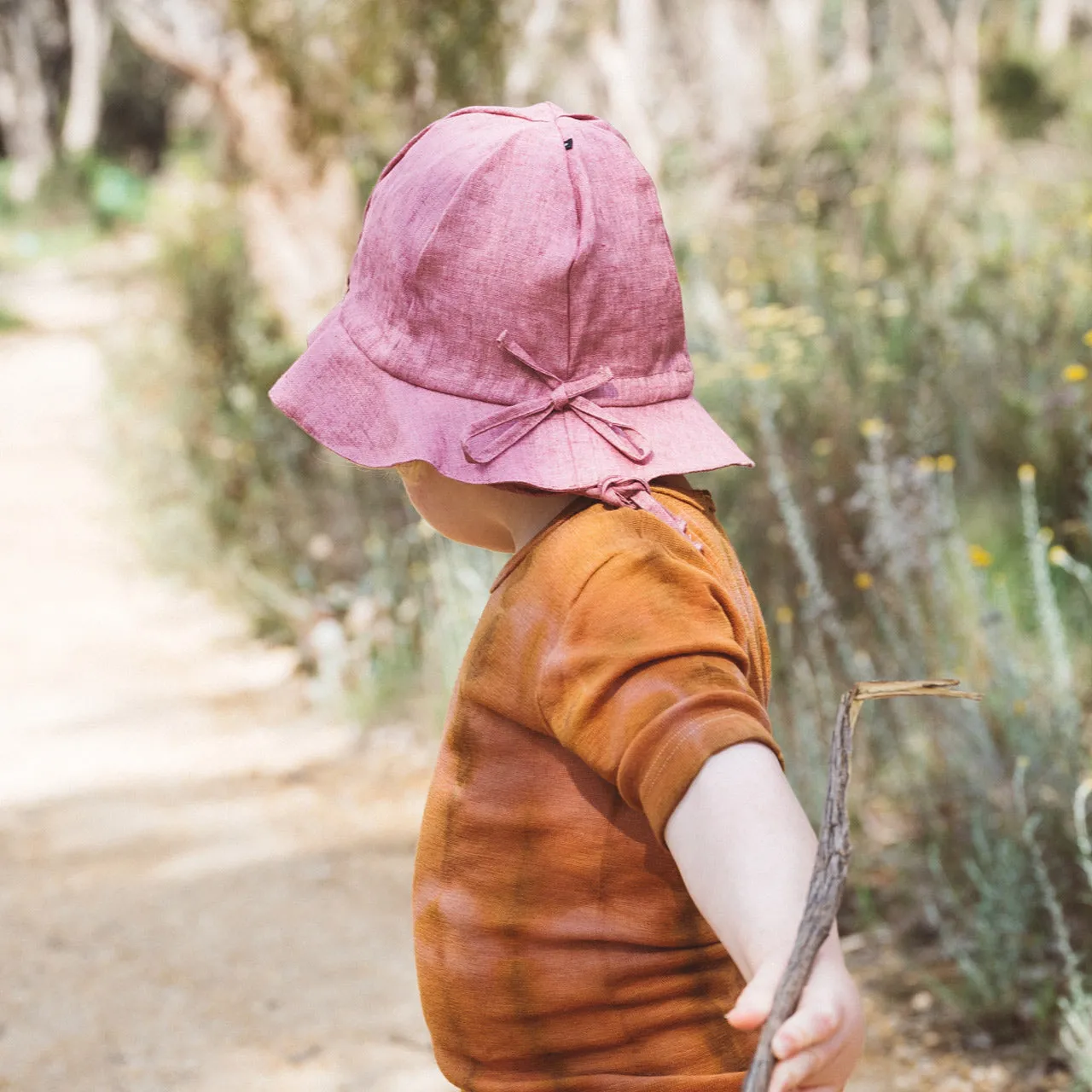 Linen Sun Hat (1-7y)