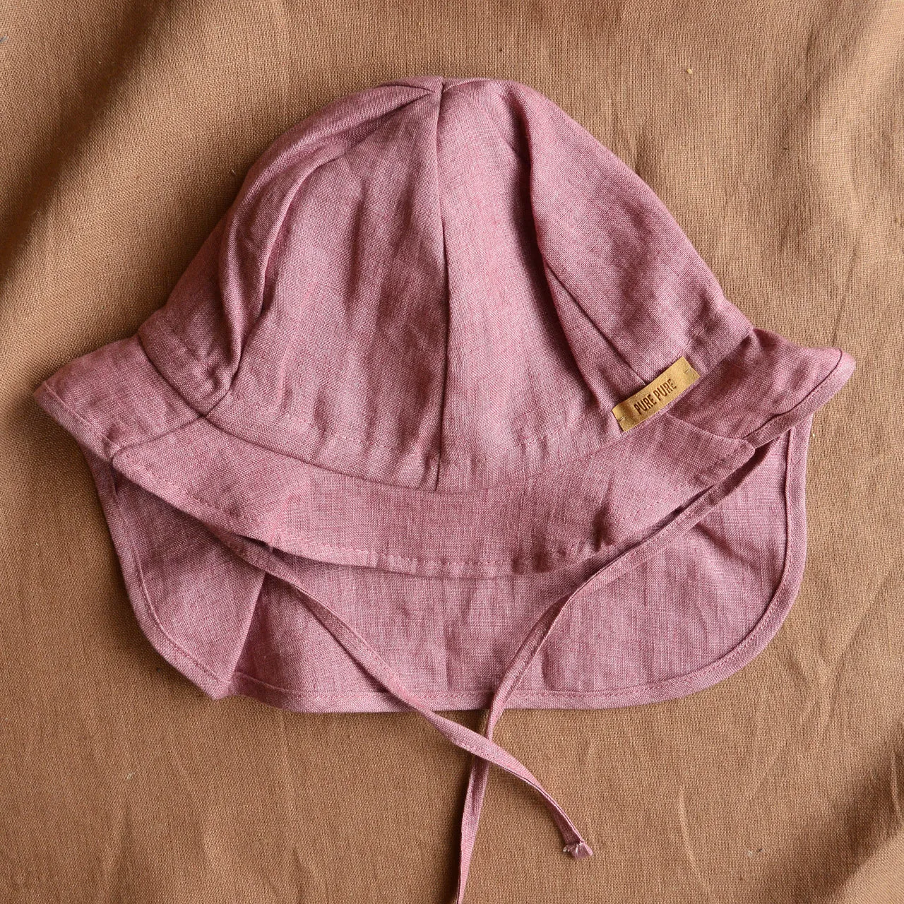 Linen Sun Hat with Neck Protection (Baby-Child) *Last Ones!